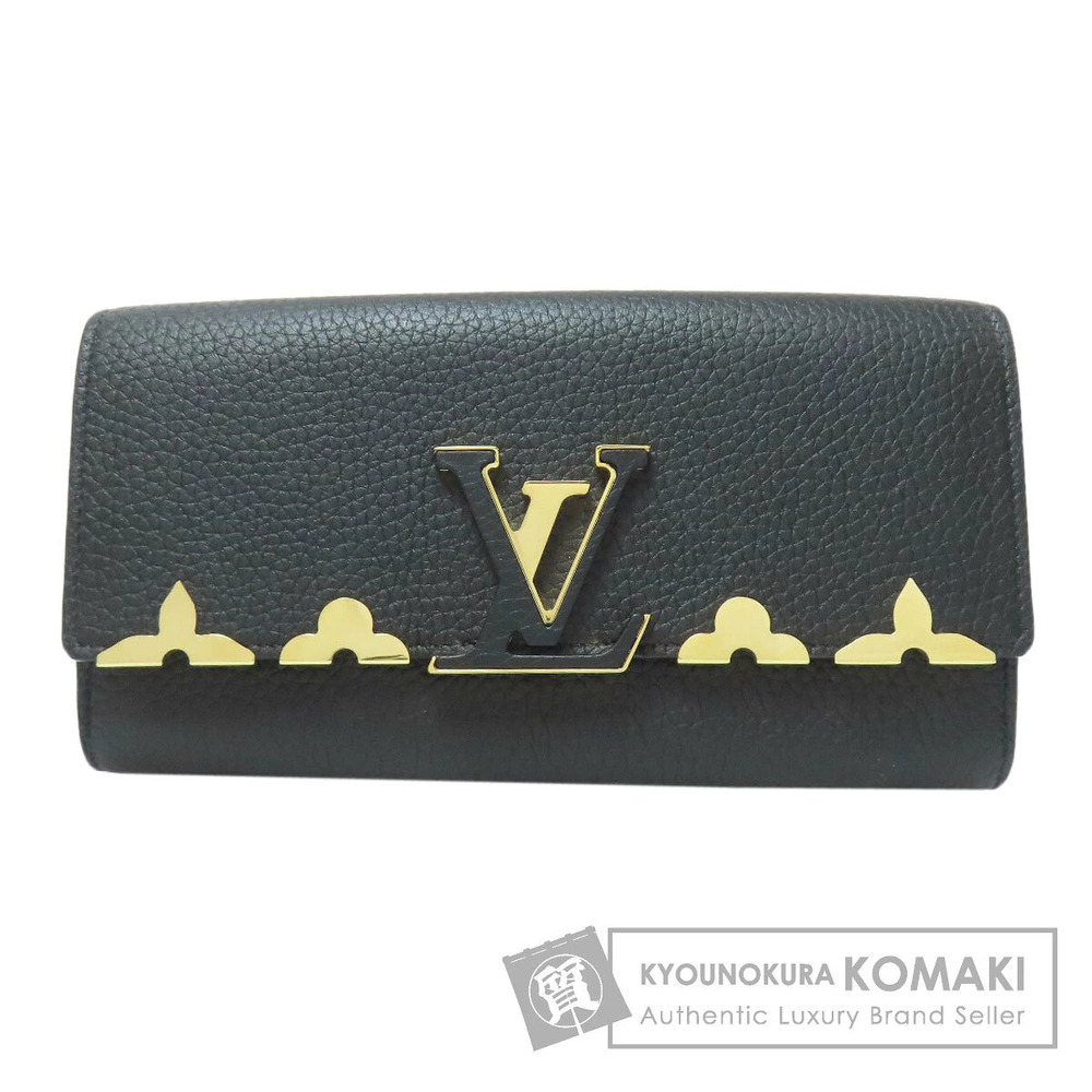 Louis Vuitton Portefeuille Capucines Long Wallet coin Taurillon Leather
